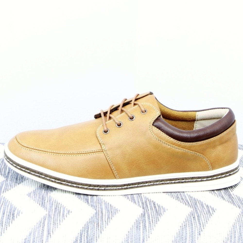 Mens "Klein" Tan Fashion Sneakers - Picture 7 of 8